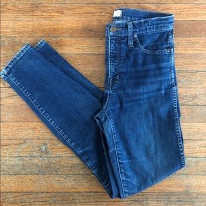 Madewell 10” High Rise Skinny Jeans